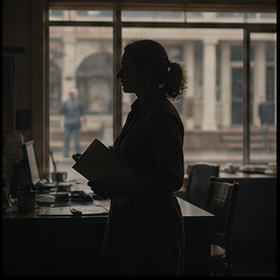 Bartender silhouette reference