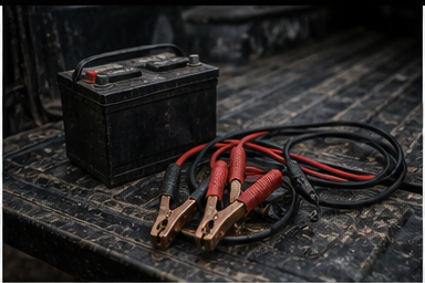 Battery / booster cables visual reference