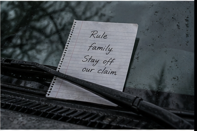 Note on windshield visual reference