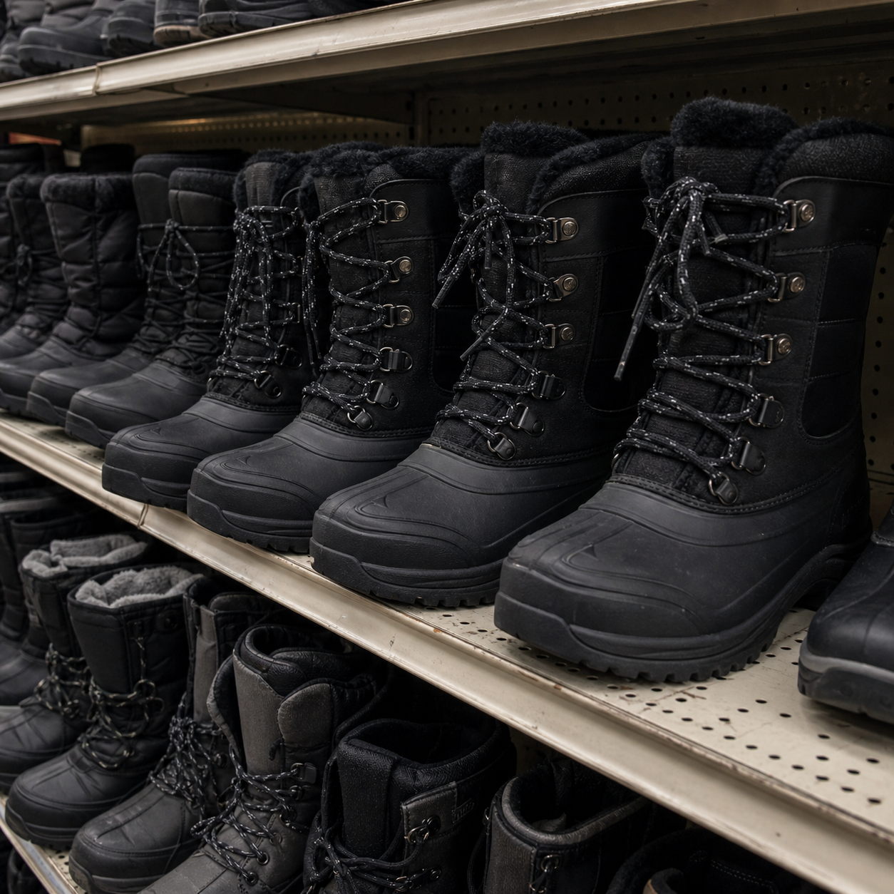 Winter boots visual reference