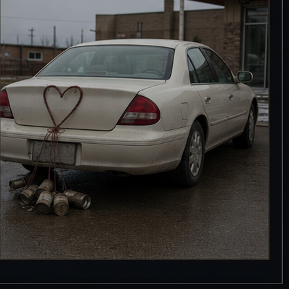 Honeymoon vehicle visual reference