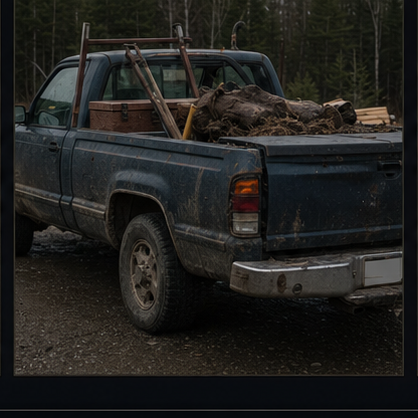 Gabe's nephews' truck visual reference